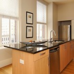 Kitchen Island to Windows